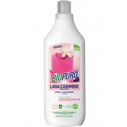 Detergent hipoalergen pentru lana, matase si casmir bio 1 L Biopuro                                  Detergent hipoalergen pentru lana, matase si casmir bio 1 L Biopuro