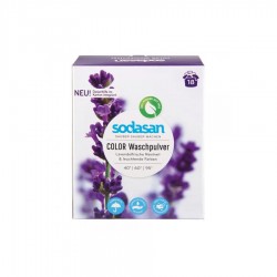 Detergent praf bio de rufe colorate cu lavanda 1,010 kg Sodasan                                     