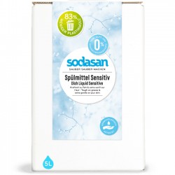 Detergent vase lichid bio sensitiv 5L Sodasan                                                        Detergent vase lichid bio sensitiv 5L Sodasan