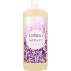 Sapun lichid gel de dus bio lavanda masline 1L SODASAN Sapun lichid gel de dus bio lavanda masline 1L SODASAN