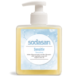 Sapun lichid - gel de dus bio sensitiv 300ml Sodasan Sapun lichid - gel de dus bio sensitiv 300ml Sodasan