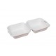 Caserola cu Capac Pentru Burger Unica Folosinta, Biodegradabila & Compostabila 15x15cm 6” (50buc) 