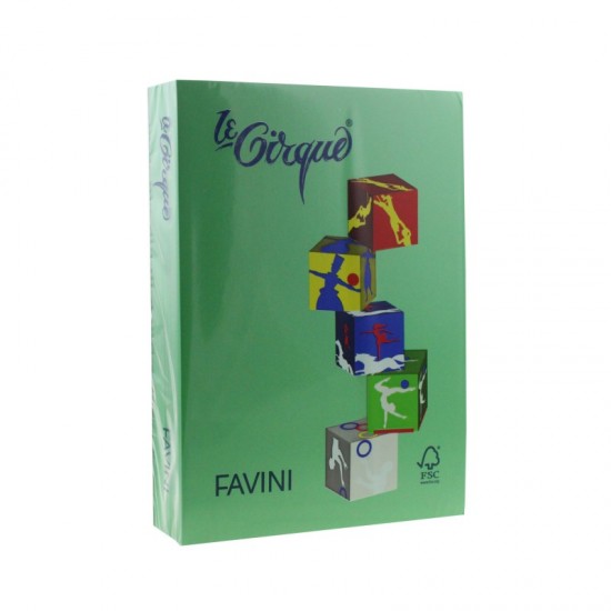 Carton color 160g/mp a4 verde inchis Favini-208