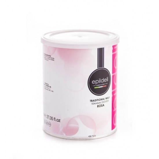 Ceara liposolubila pentru epilat cutie metalica 800ml- Epildeli Ceara liposolubila pentru epilat cutie metalica 800ml- Epildeli