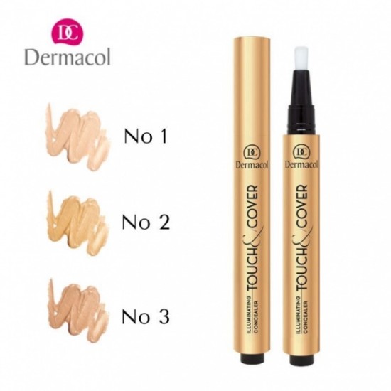Corector Touch & Cover No.3 Dermacol 2 ml Corector Touch & Cover No.3 Dermacol 2 ml