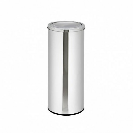 Cos inox pentru gunoi cu capac oscilant Cos inox pentru gunoi cu capac oscilant