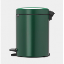 Cos gunoi cu pedala newIcon, 5L - Verde Pin Cos gunoi cu pedala newIcon, 5L - Verde Pin