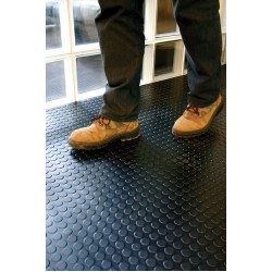 Covor cauciuc cu buline, 3 mm, rola 10 m × 1.4 m, pret per mp Covor cauciuc cu buline, 3 mm, rola 10 m × 1.4 m, pret per mp