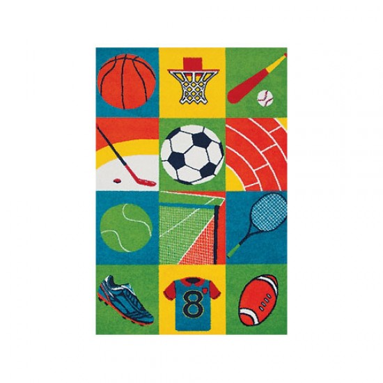 Covor Play 03KCK sport multicolor dreptunghiular 120 x 170 cm