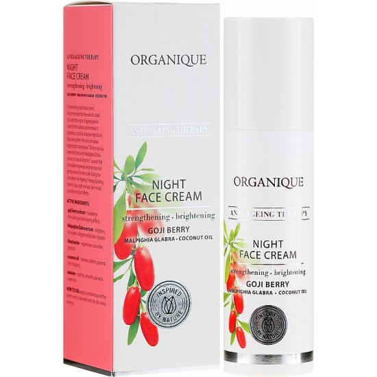 Crema de noapte antirid cu Goji Organique 50 ml Crema de noapte antirid cu Goji Organique 50 ml