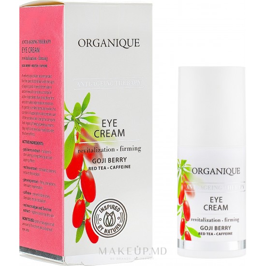 Crema contur de ochi cu Goji Organique 20 ml Crema contur de ochi cu Goji Organique 20 ml