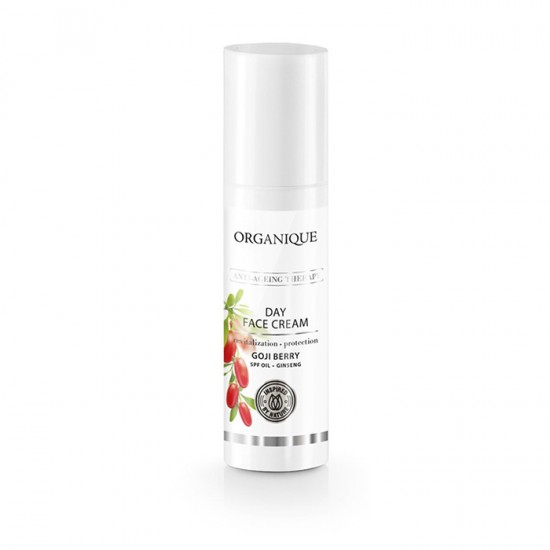 Crema de zi antirid cu Goji cu SPF 15 Organique 50 ml Crema de zi antirid cu Goji cu SPF 15 Organique 50 ml
