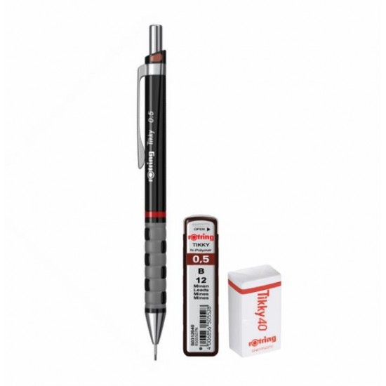 Set Rotring, creion mecanic Tikky III Original - 0.5 mm