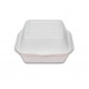 Caserola cu Capac Pentru Burger Unica Folosinta, Biodegradabila & Compostabila 15x15cm 6” (50buc) 