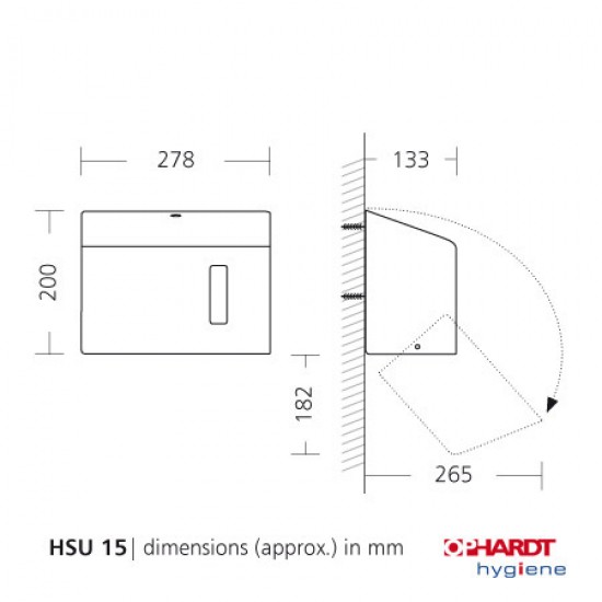 Dispenser de prosoape hartie pliate, Anti Finger Print, seria SanTRAL, Ophardt Hygiene Dispenser de prosoape hartie pliate, Anti Finger Print, seria SanTRAL, Ophardt Hygiene