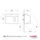 Dispenser de prosoape hartie pliate, Anti Finger Print, seria SanTRAL, Ophardt Hygiene Dispenser de prosoape hartie pliate, Anti Finger Print, seria SanTRAL, Ophardt Hygiene