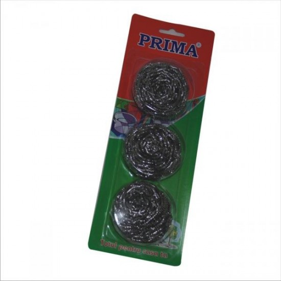 Burete sarma inox PRIMA, 3 buc. Burete sarma inox PRIMA, 3 buc.