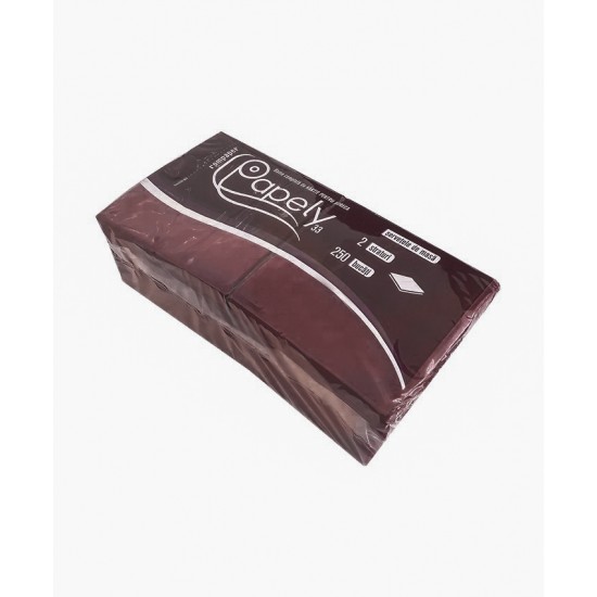 Servetele de masa, maro, Deep Colors, Papely 250 buc/pachet  