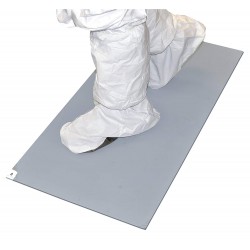 Covoras antibacterian tratat cu proprietăți dezinfectante Sticky Mat, 60 x 90 cm, 30 foi, gri Covoras antibacterian tratat cu proprietăți dezinfectante Sticky Mat, 60 x 90 cm, 30 foi, gri