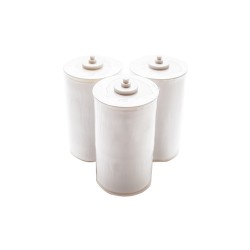 Rola folie de unica folosinta, cu 60 utilizari, pentru capacele de toaleta cu buton, Sanito 