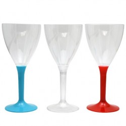 Pahare din plastic pentru vin 160 ml, 10 buc/ set Pahare din plastic pentru vin 160 ml, 10 buc/ set