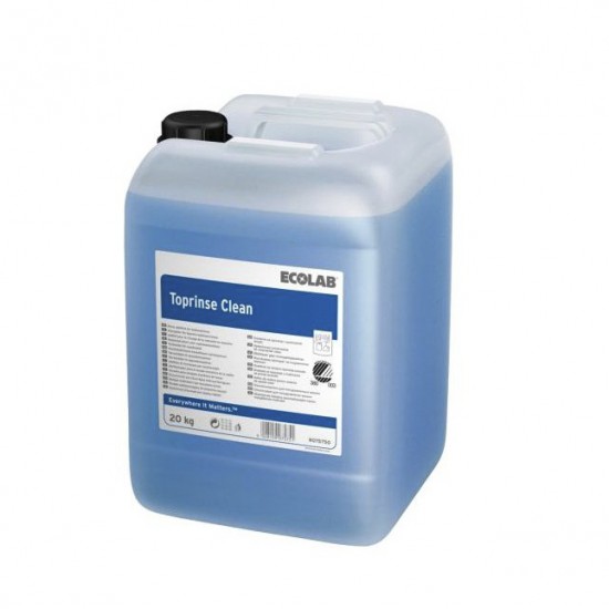 Aditiv pentru clatire neutru pentru mașinile industriale de spălat vase TOPRINSE 20 L Ecolab