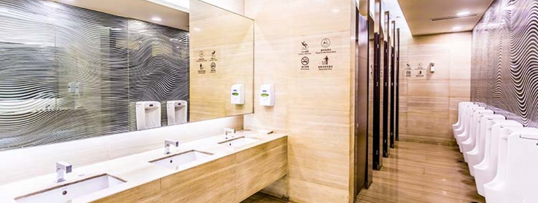 Toalete curate si igienizate corect cu produse profesionale