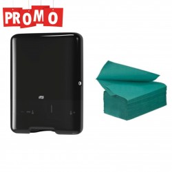 Pachet Dispenser prosoape hartie Tork si un bax Prosoape hartie pliate Pachet Dispenser prosoape hartie Tork si un bax Prosoape hartie pliate