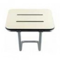 Scaun pliant pt. persoane cu dizabilitati, inox satinat, Mediclinics