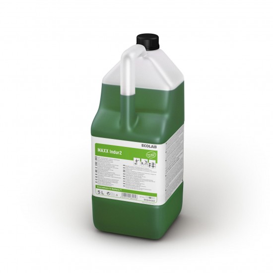 Detergent superumectant Manual pentru curățarea pardoselilor MAXX2 INDUR, 5L, Ecolab