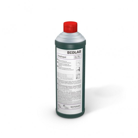 Detergent dezinfectant ASEPTOPOL EL 75 1L Ecolab Detergent dezinfectant ASEPTOPOL EL 75 1L Ecolab