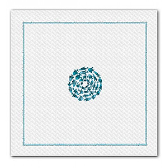 Fata de masa 100x100 cm, Sea Pesciolini,FATO. 50 buc / pachet Fata de masa 100x100 cm, Sea Pesciolini,FATO. 50 buc / pachet