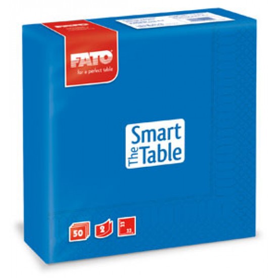Servetele 33x33 cm, 2 straturi, Smart Table Gentian Blue, Fato