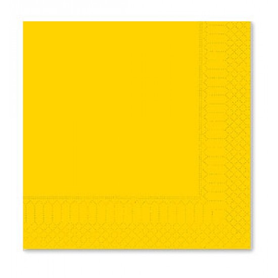 Servetele 33x33 cm, 2 straturi, Smart Table Yellow, Fato