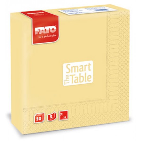 Servetele 33x33 cm, 2 straturi, Smart Table Champagne, Fato