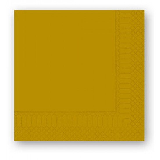 Servetele 33x33 cm, 2 straturi, Smart Table Gold, Fato Servetele 33x33 cm, 2 straturi, Smart Table Gold, Fato