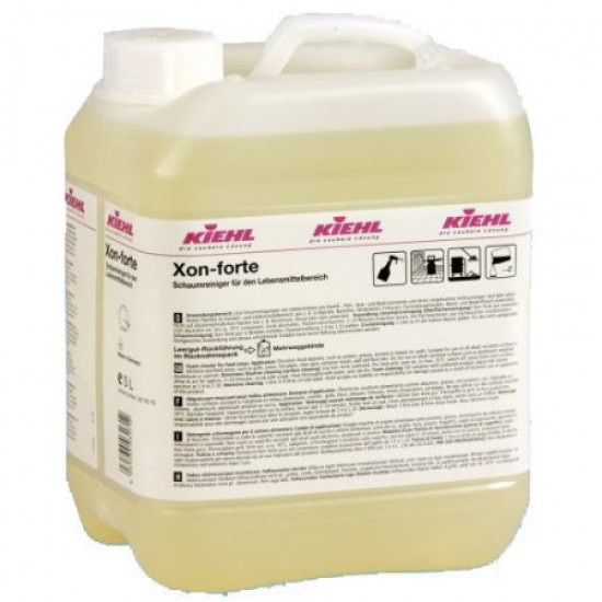 XON-FORTE - Detergent spumant pentru domeniul alimentar, pt cuptoare,gratare, 5L, Kiehl