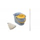 Maner pentru mop Mini Aquva tip spaghetti, gri, 205 grame, Vermop Maner pentru mop Mini Aquva tip spaghetti, gri, 205 grame, Vermop