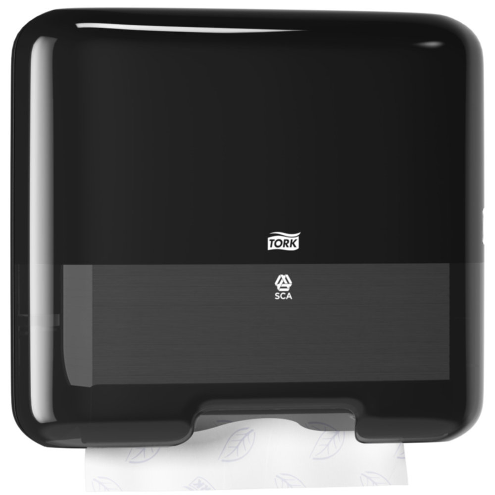 Dispenser servetele Xpress mini Tork, negru, Z fold, capacitate