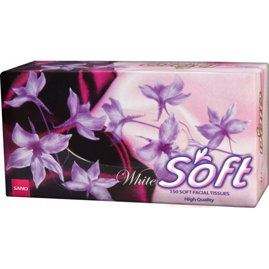 SANO PAPER SOFT TISSUE BOX 150 buc.