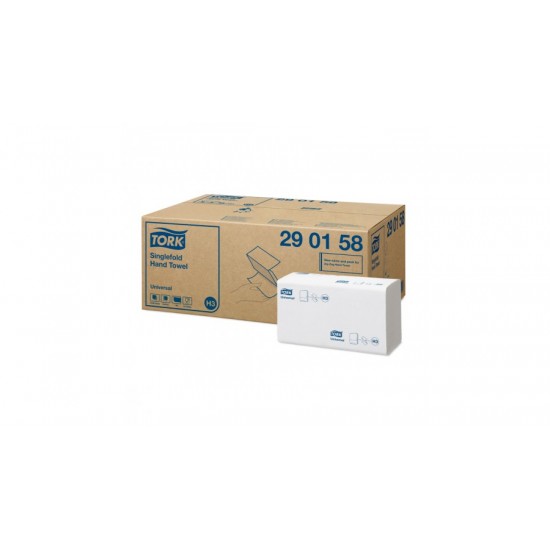 Prosoape hartie pliate Soft, 300 buc / pachet, 1 strat, Tork
