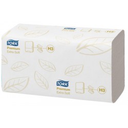 Prosoape hartie pliate Premium, 200 buc / pachet, 2 straturi, Tork Prosoape hartie pliate Premium, 200 buc / pachet, 2 straturi, Tork
