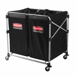 Carucior X-Cart pliant pentru rufe, 2 x 150 L, gri Carucior X-Cart pliant pentru rufe, 2 x 150 L, gri