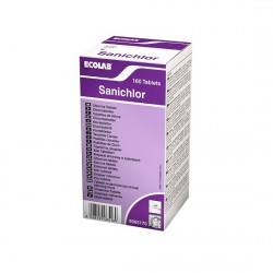 Tablete dezinfectante de cloramina 160 buc. SANICHLOR Ecolab
