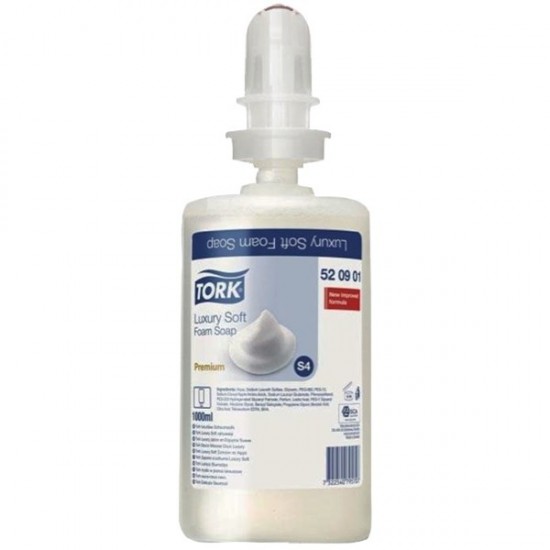 Sapun spuma Luxury Soft, Tork, 1L Sapun spuma Luxury Soft, Tork, 1L