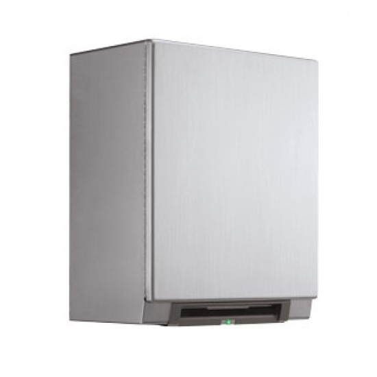 Dispenser rulou prosop Autocut, actionare cu senzor, inox satinat, Bobrick Dispenser rulou prosop Autocut, actionare cu senzor, inox satinat, Bobrick