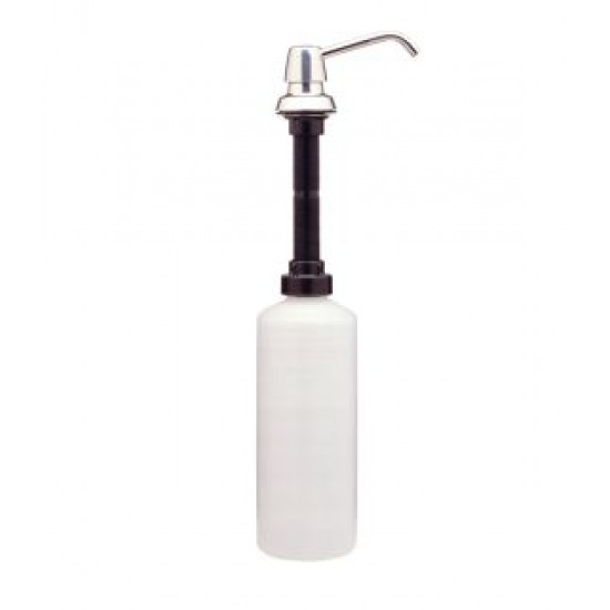 Dozator de sapun lichid, 1L, montaj in blatul lavoarului, seria Contura, Bobrick Dozator de sapun lichid, 1L, montaj in blatul lavoarului, seria Contura, Bobrick
