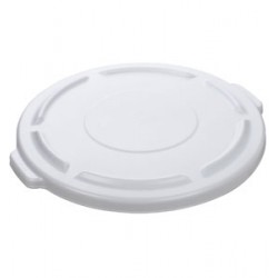 Capac pentru container rotund Brute, 75.7 L, alb, RUBBERMAID