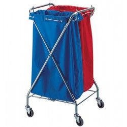 Carucior Vermop  reziduuri X-Form cu suport sac, pentru saci 70l Carucior Vermop  reziduuri X-Form cu suport sac, pentru saci 70l