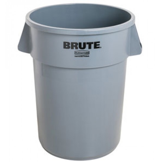 Container rotund Brute, 37.9 L, gri, RUBBERMAID
